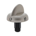 Button - 1527373003 Turning Knob Inox Silk Screened [Electrolux Aeg]